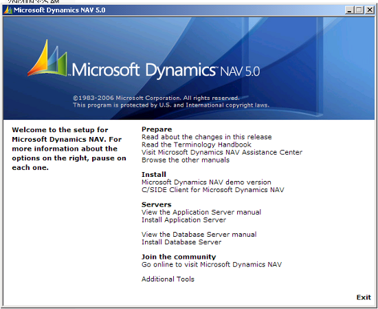 Installing Microsoft Dynamics NAV installing-microsoft-dynamics-nav-img-0